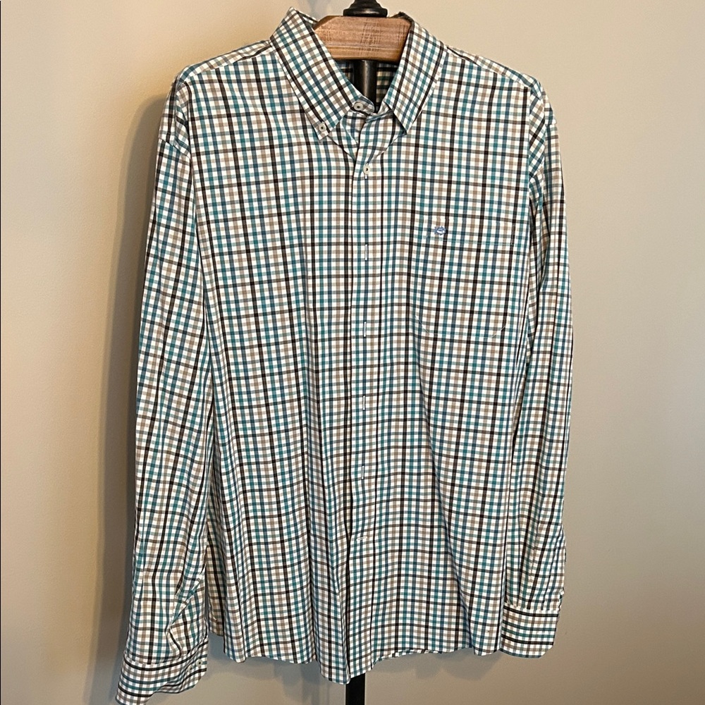Southern Tide 
Beckenham Plaid Long Sleeve Sport Shirt